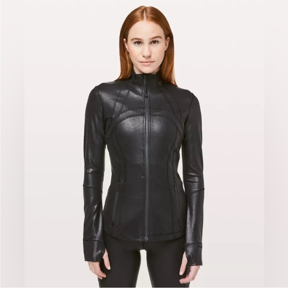 Lululemon Define Jacket Limited Edition Shine Radiate Foil Scuba Hoodie Top